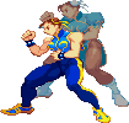 Le personnage de Street Fighter Chun-Li