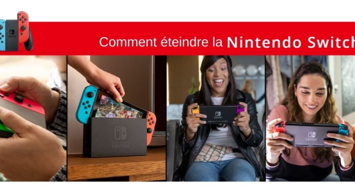 des personnages qui jouent à la Nintendo Switch