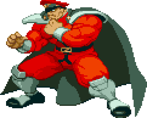 Le personnage de Street Fighter M. Bison