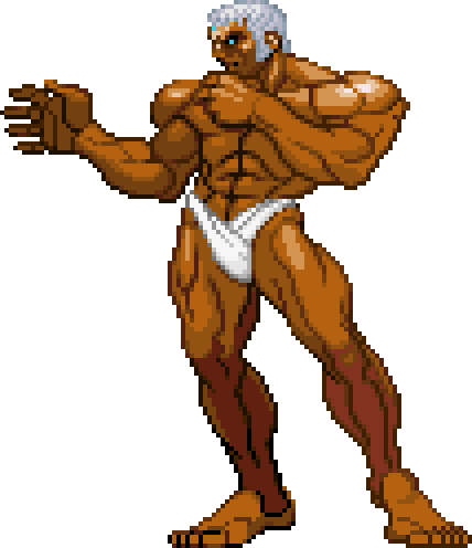 Le personnage de Street Fighter III Urien