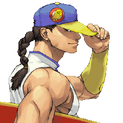 Le personnage de Street Fighter III Yun