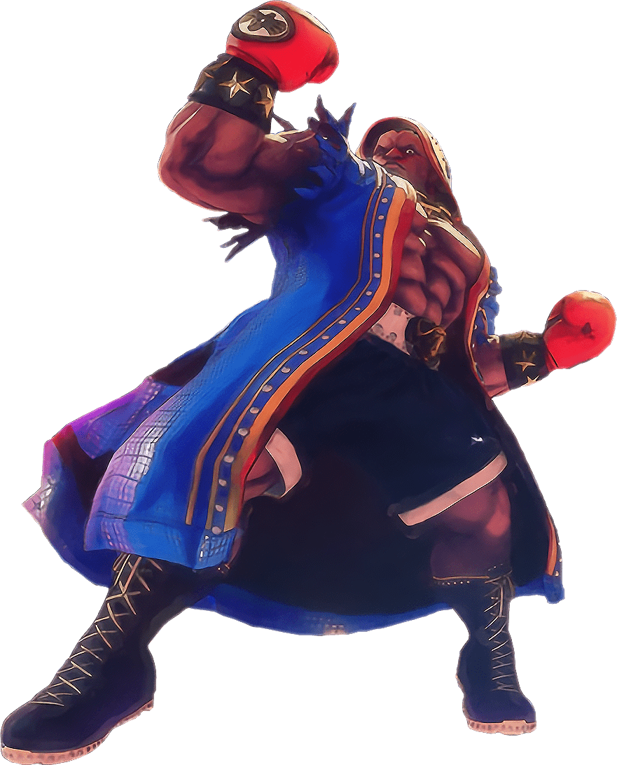 Le personnage de Street Fighter Balrog