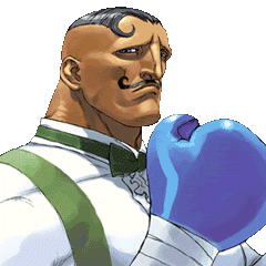 Le personnage de Street Fighter III Dudley