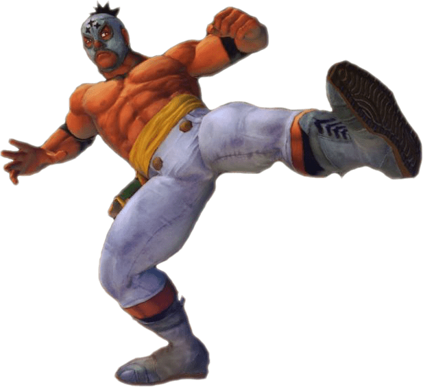 Le personnage de Street Fighter IV El Fuerte