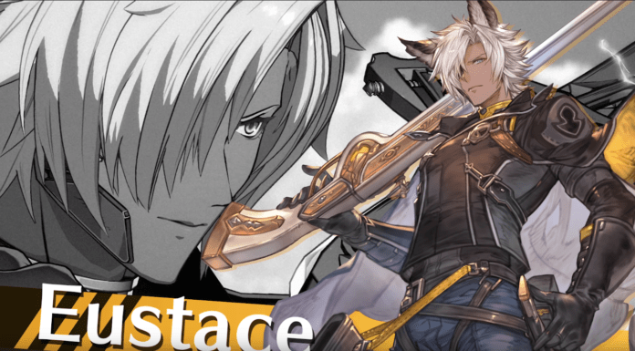 Eustace le nouveau dlc de Granblue Fantasy : Versus
