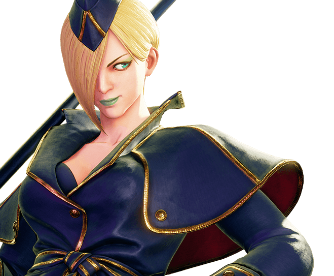 Le personnage de Street Fighter 5 Falke