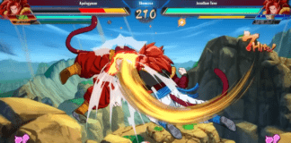 Gogeta Super Saiyen 4 gameplay Dragon Ball FighterZ