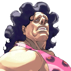 Le personnage de Street Fighter III Hugo