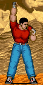 Le personnage de Street Fighter Mike