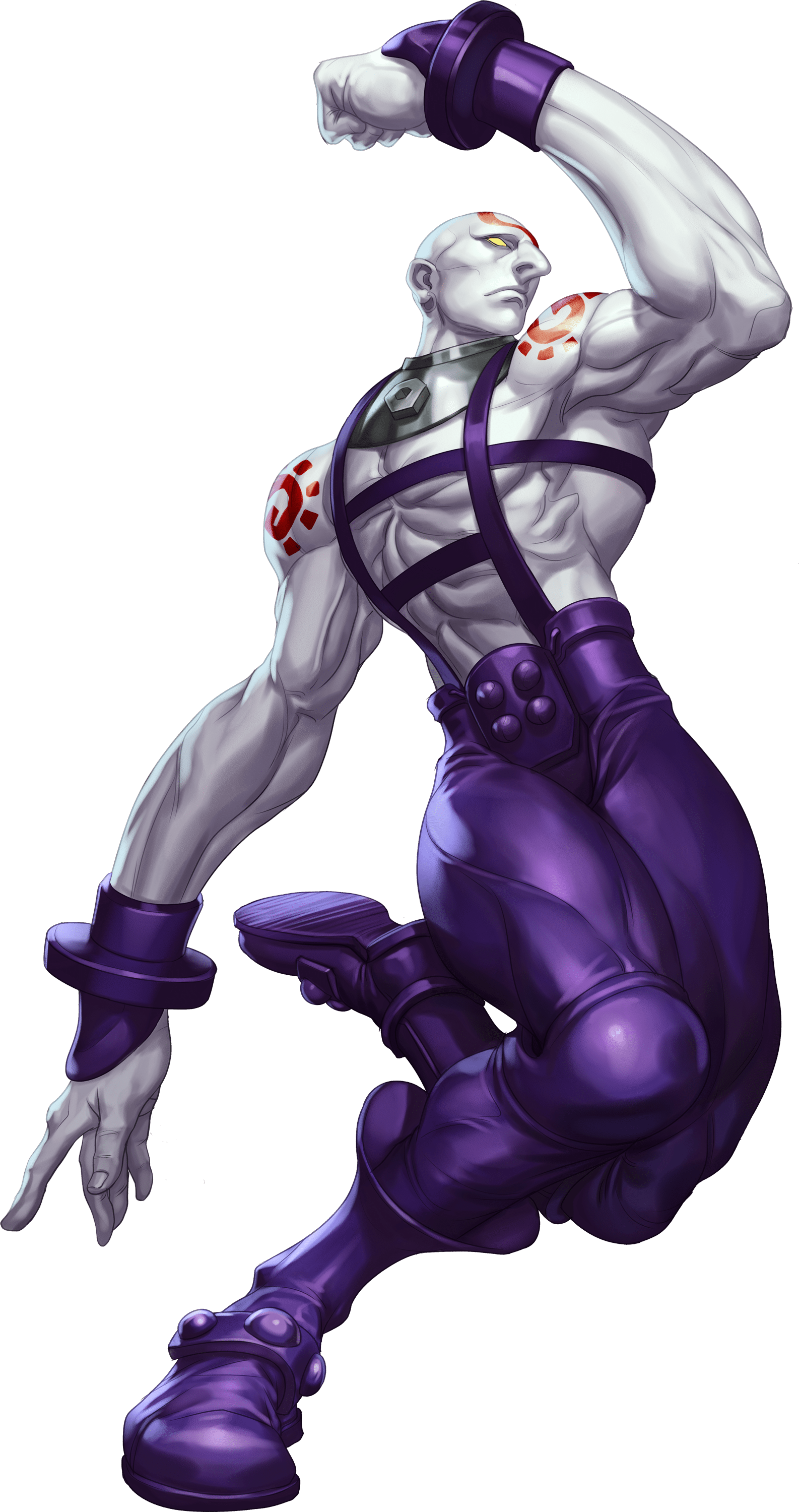 Le personnage de Street Fighter III Necro