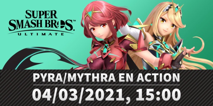 présentation de Pyra et Mythra Super Smash Bros. Ultimate