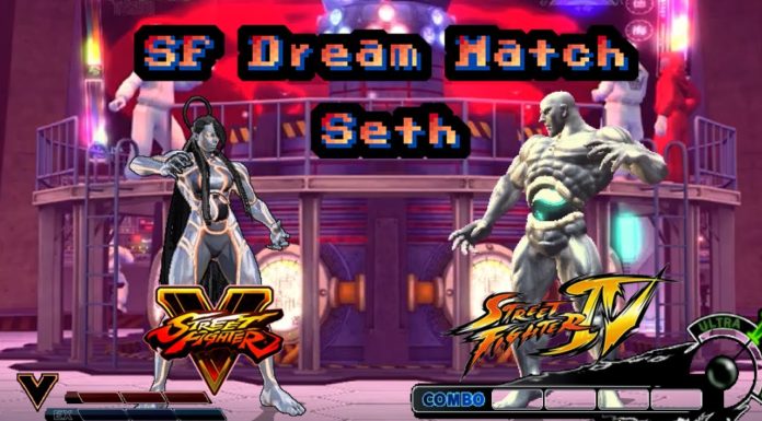 Match Seth de Street Fighter 5 VS Seth de Street Fighter 4