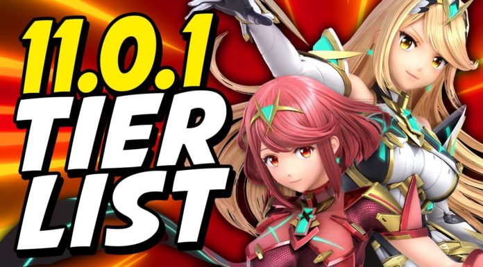 tier list 11.0.1 Hungrybox avec Pyra & Mythra Super Smash Bros. Ultimate
