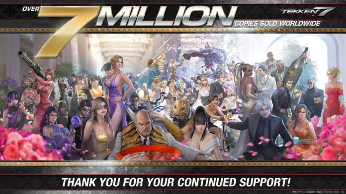 Tekken 7 atteint les 7 millions de vente