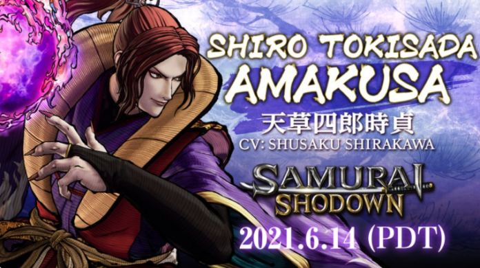 Shiro Tokisada Amakusa nouveau DLC Samurai Shodown