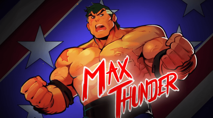Le personnage en DLC de Streets of Rage 4 Max Thunder