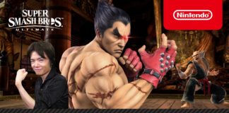 présentation kazuya dlc super smash bros ultimate