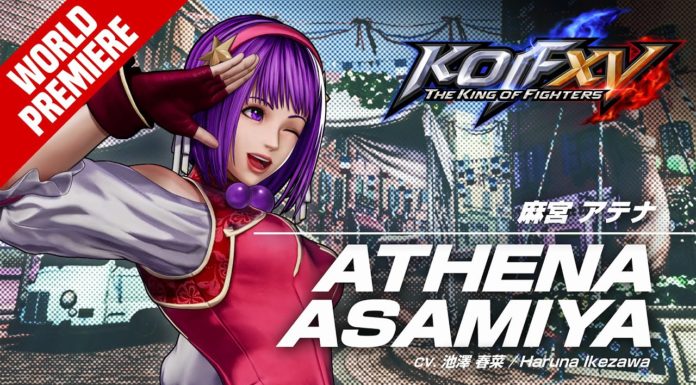 Athena Asamiya bande-annonce gameplay The King of Fighters 15