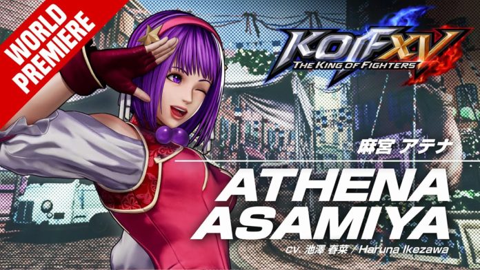 Athena Asamiya bande-annonce gameplay The King of Fighters 15