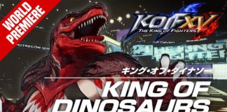 King of Dinosaurs dévoilé dans The King of Fighters 15