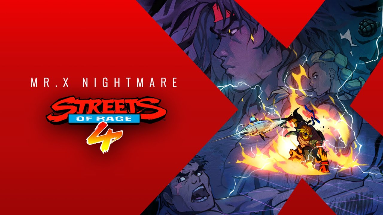 streets of rage 4 dlc Mr. X Nightmare sort le 15 juillet