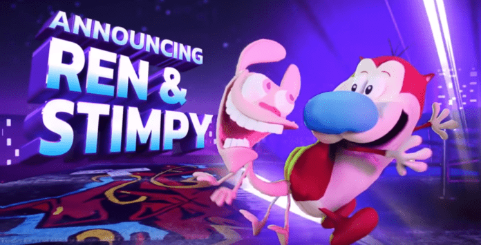 Ren et Stimpy dans Nickelodeon All-Star Brawl