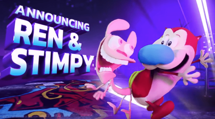 Ren et Stimpy dans Nickelodeon All-Star Brawl