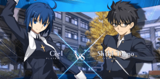 Gameplay de Ciel et Shiki Tohno sur Melty Blood: Type Lumina