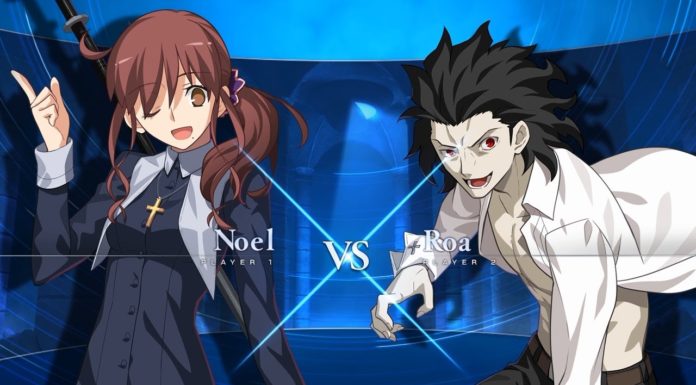 Melty Blood : Type Lumina match complet entre Noel et Roa