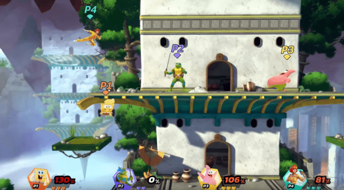 Nickelodeon All-Star Brawl gameplay