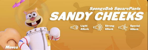 Sandy Cheeks Nickelodeon All-Star Brawl