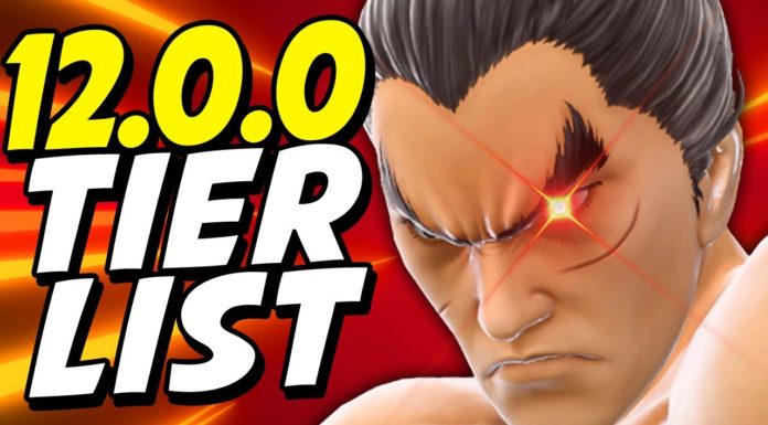 Tier List Super Smash Bros Ultimate par Hungrybox pour la version 12.0