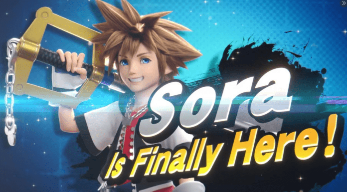 Sora ultime DLC de Super Smash Bros. Ultimate