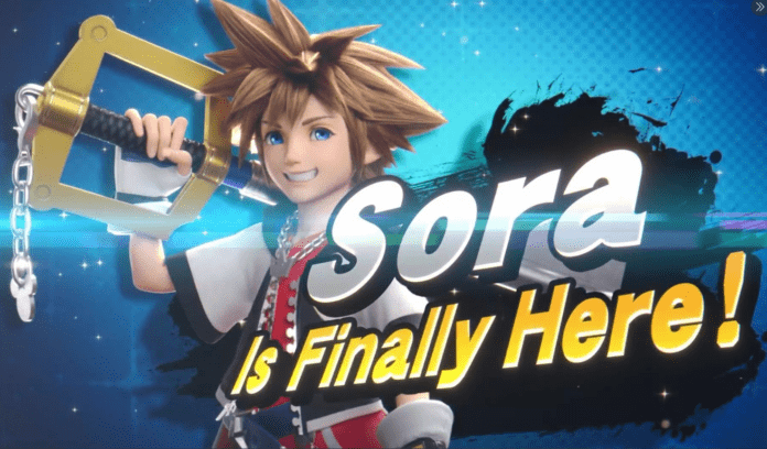 Sora ultime DLC de Super Smash Bros. Ultimate