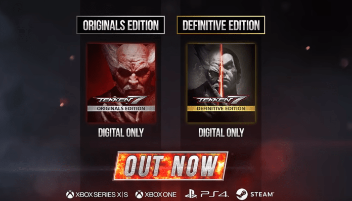 Tekken 7 originals Edition et Definitive Edition