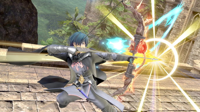 Byleth parcours d'obstacles super smash bros ultimate