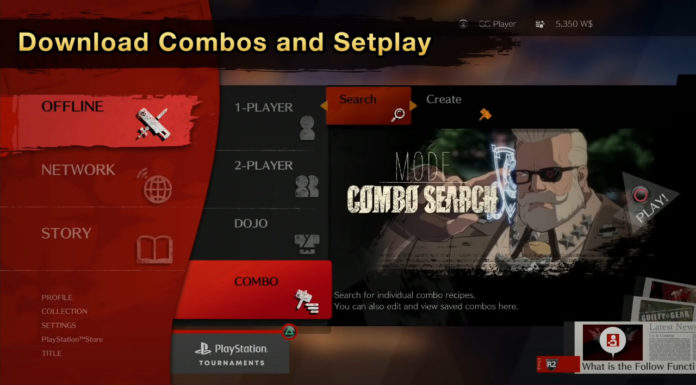 Mode Combo Maker Guilty Gear Strive