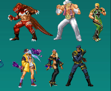 The King of Fighters 15 roster retro