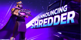 Shredder nouveau DLC Nickelodeon All-Star Brawl