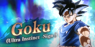 Goku Ultra Instinct Sign DB Xenoverse 2