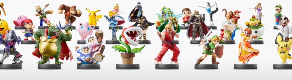 Liste complète des Amiibos de Super Smash Bros