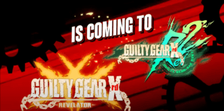 Les logos de Guilty Gear Xrd: Revelator and Rev 2