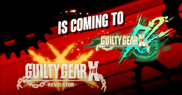 Les logos de Guilty Gear Xrd: Revelator and Rev 2