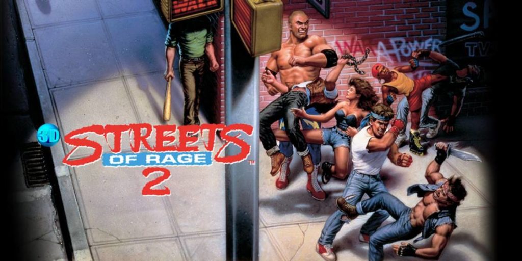 La couverture de Streets of Rage 2