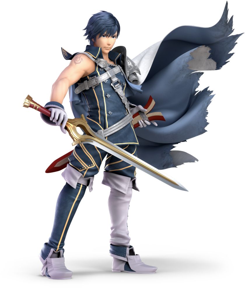 Le personnage Chrom de Super Smash Bros. Ultimate