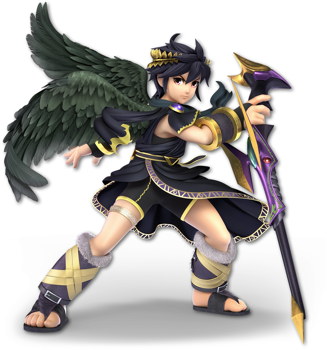 Le personnage Dark Pit de Super Smash Bros. Ultimate