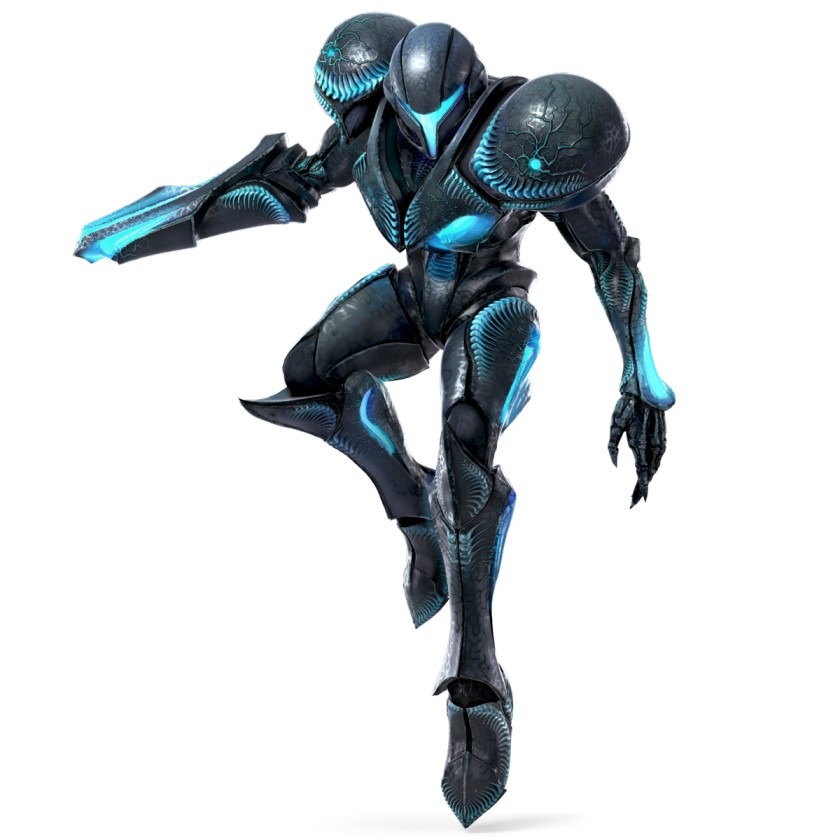 Le personnage Dark Samus de Super Smash Bros. Ultimate