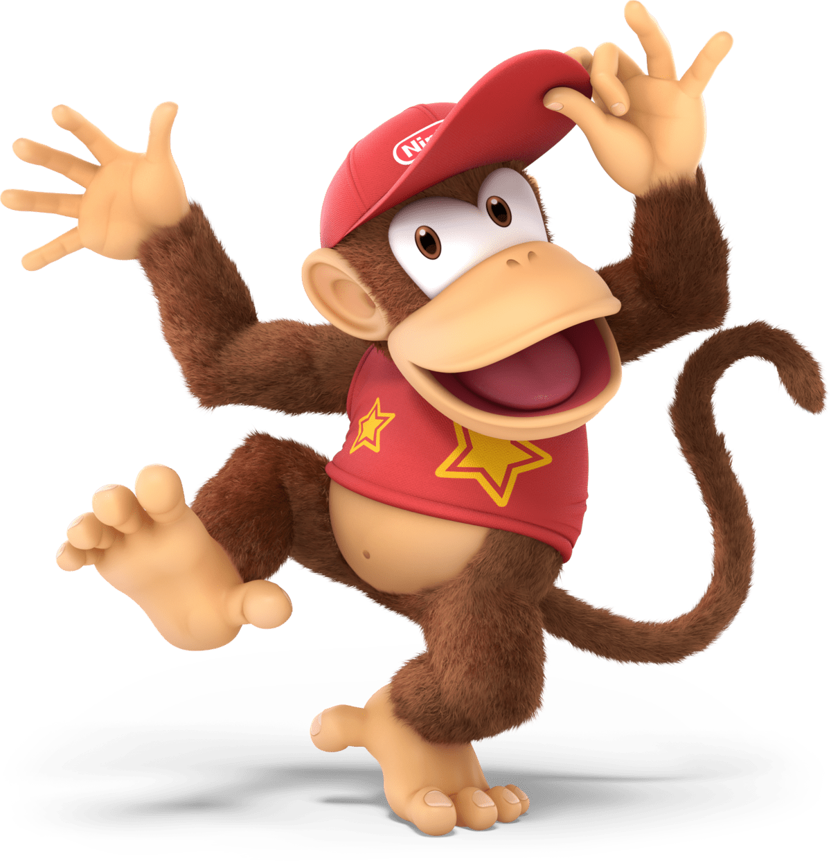 Le personnage Diddy Kong de Super Smash Bros. Ultimate