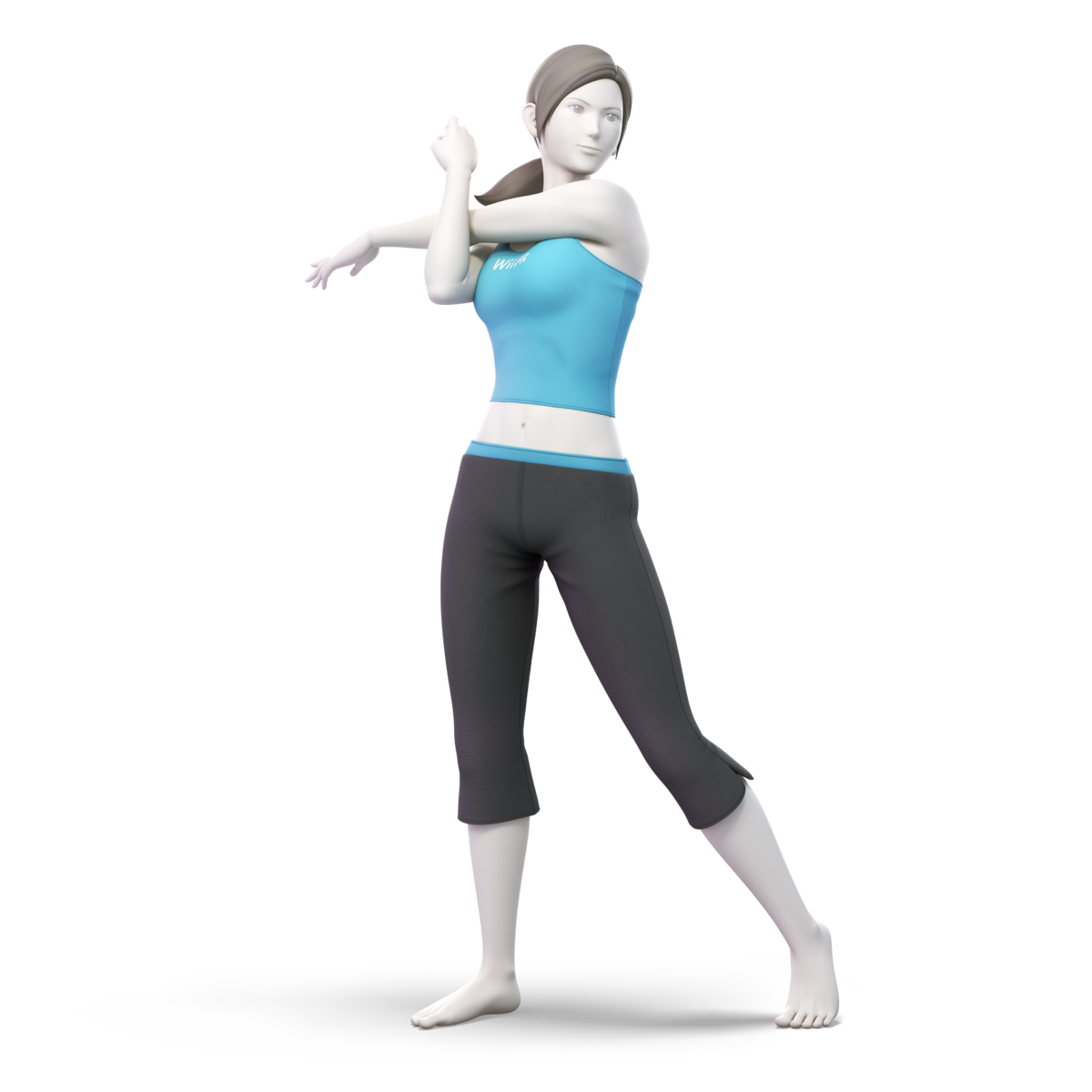 Le personnage entraîneur Wii Fit de Super Smash Bros. Ultimate
