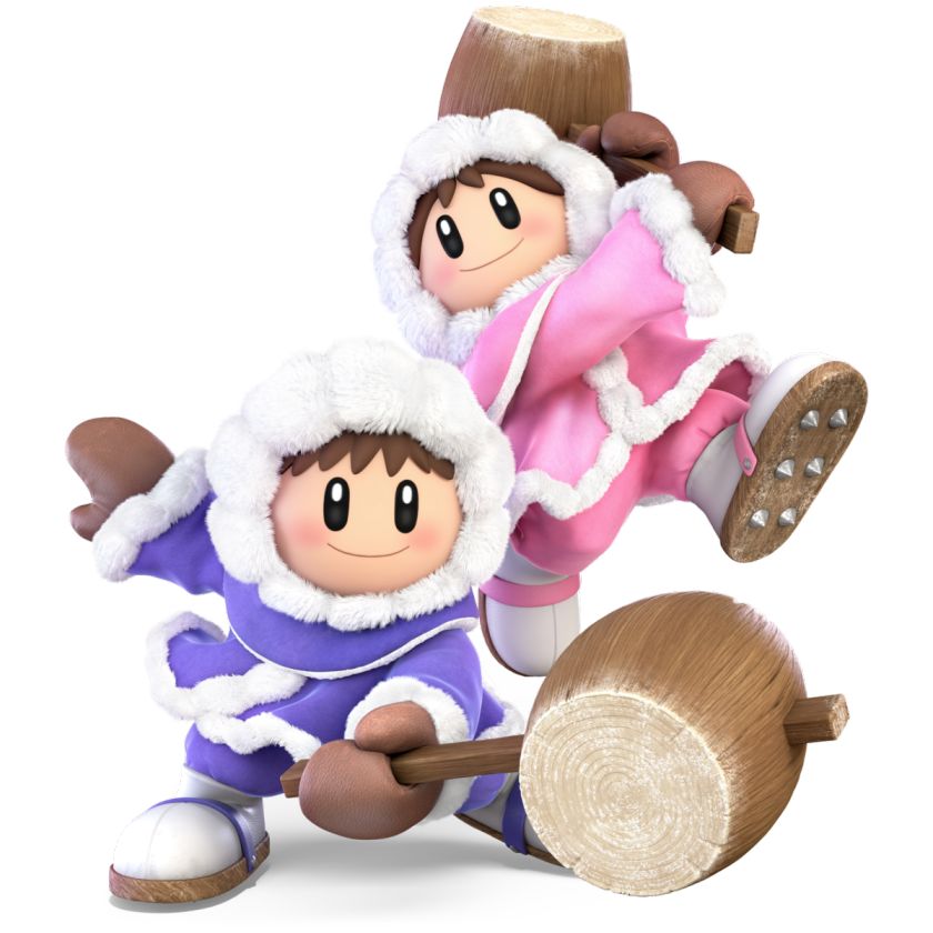 Le personnage Ice Climbers de Super Smash Bros. Ultimate